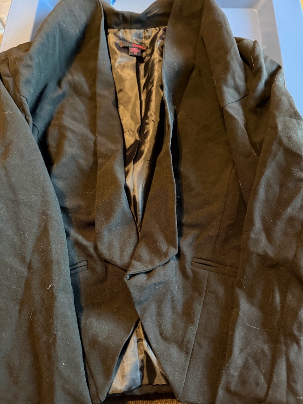 Black Shawl Collar Women’s Blazer